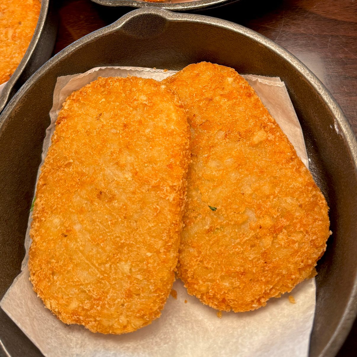 Hashbrown Patties.