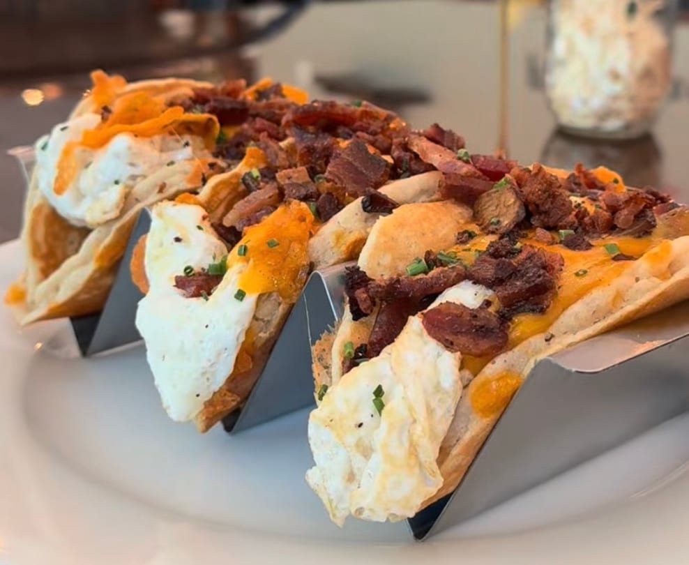BEC Pancake Tacos.