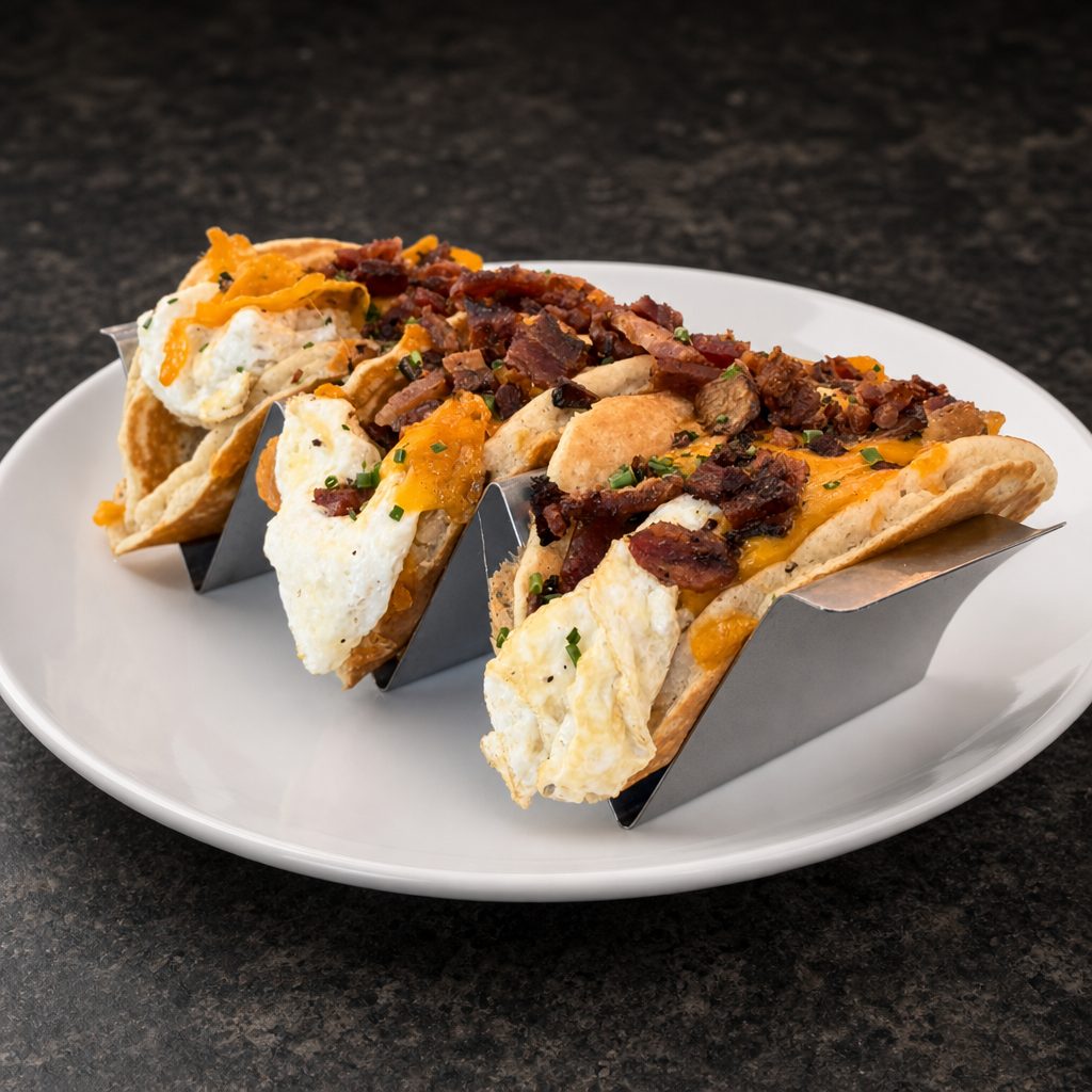 BEC Pancake Tacos.