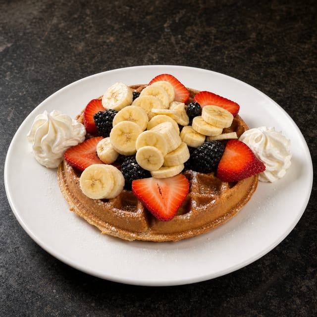 TRADITIONAL BELGIAN WAFFLE.