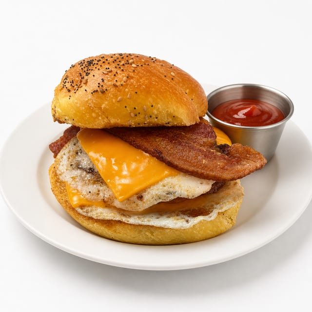 "BACON EGG & CHEESE".