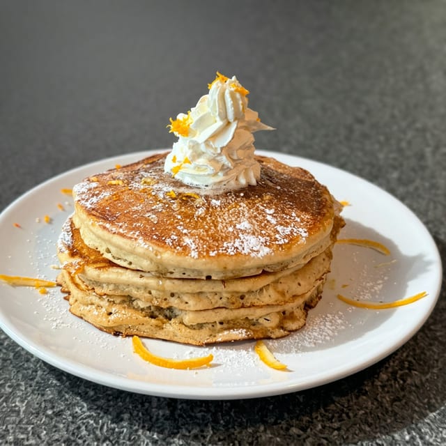 Honey Butter Pancakes.