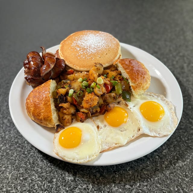 Fully Loaded Breakfast Board.