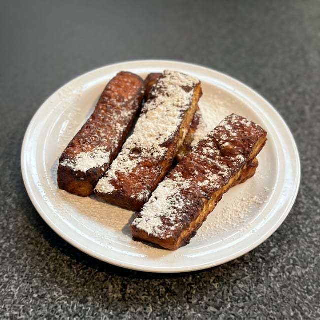 FRENCH TOAST STICKS.