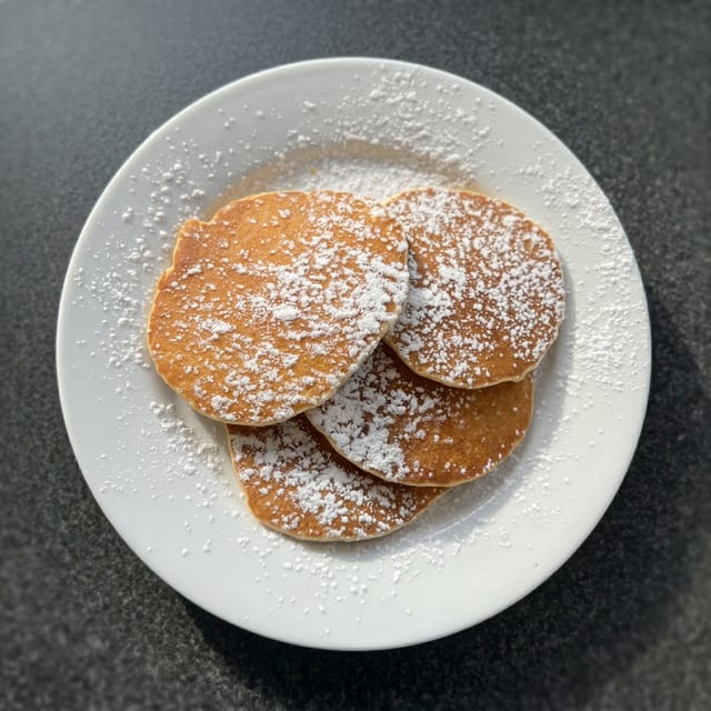 SILVER DOLLAR PANCAKES.