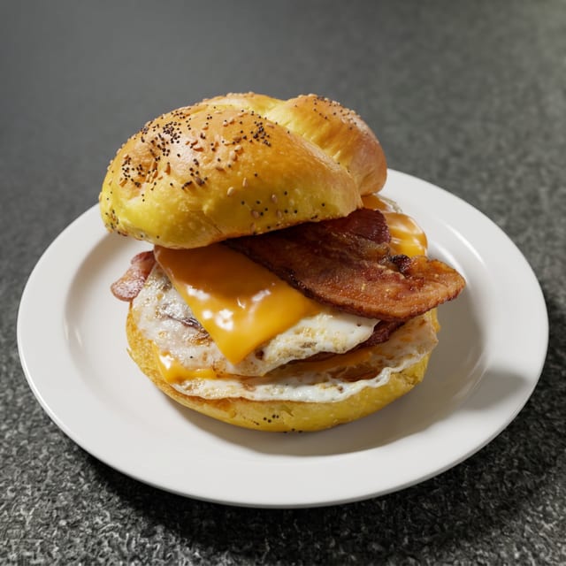 "BACON EGG & CHEESE".