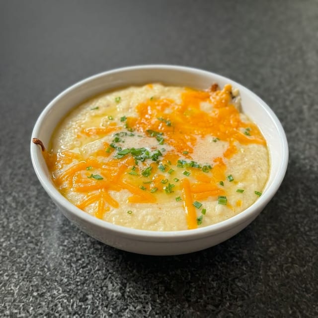 CHEESEY GRITS.